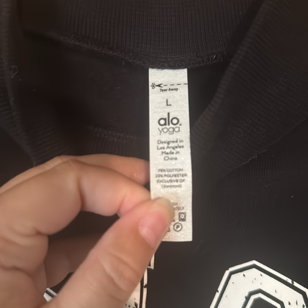 RARE BRAND NEW Alo yoga mock neck pullover - Picture 3 of 5